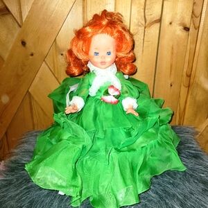 Rare Vintage Italian Beauty! Furga “Arianna” 7101 Redhead Doll